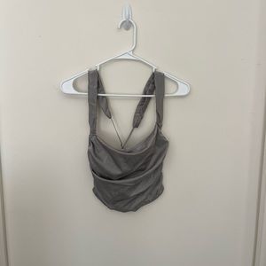 Urban Outfitters Out from Under silver top